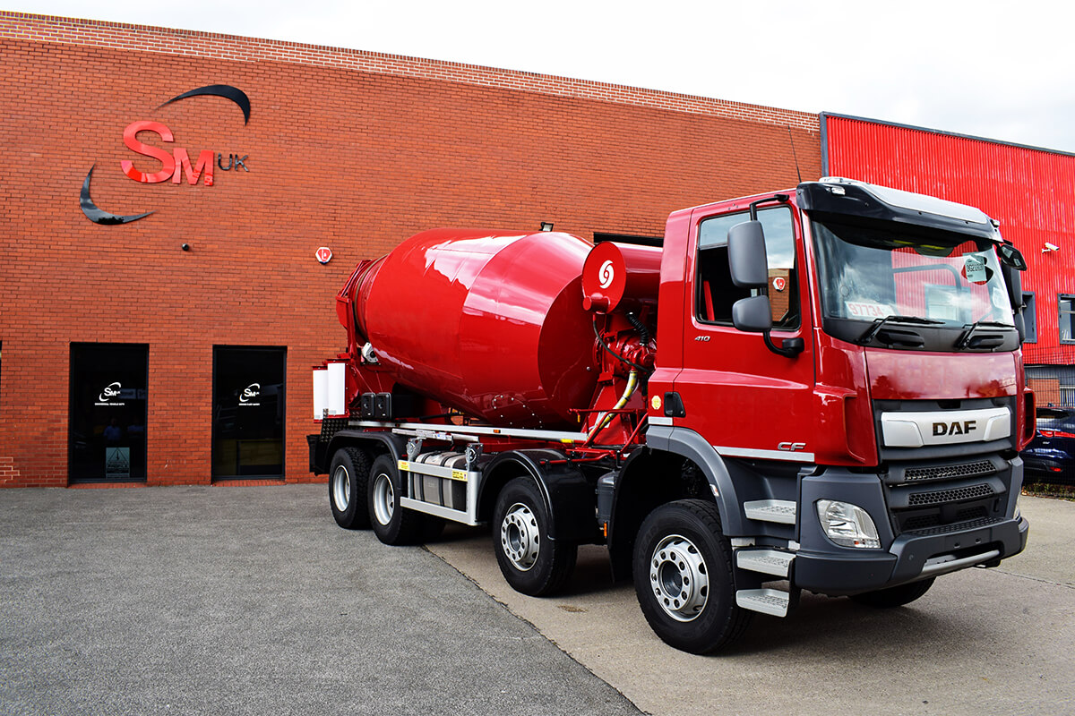 DAF Concrete Mixer at SM UK Leeds Workshop