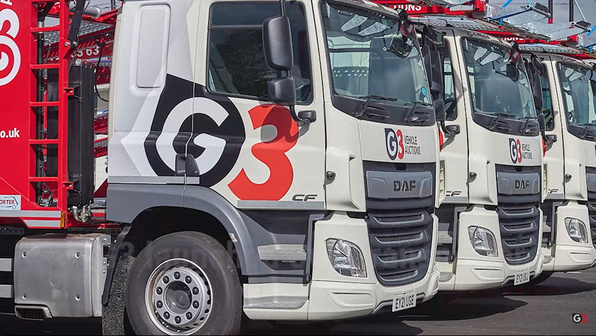 g3 trucks with 4g camera system sm uk