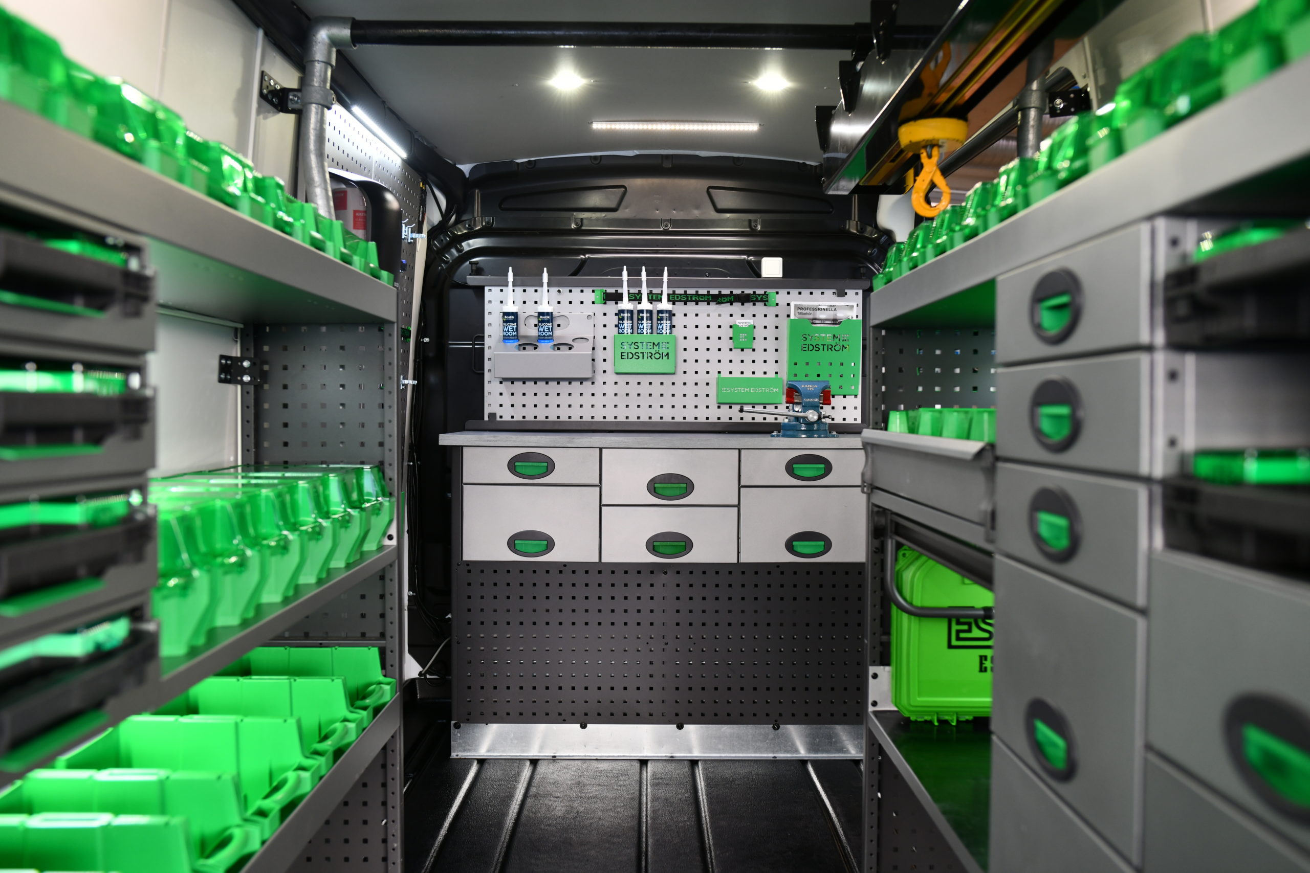 Interior Van Racking