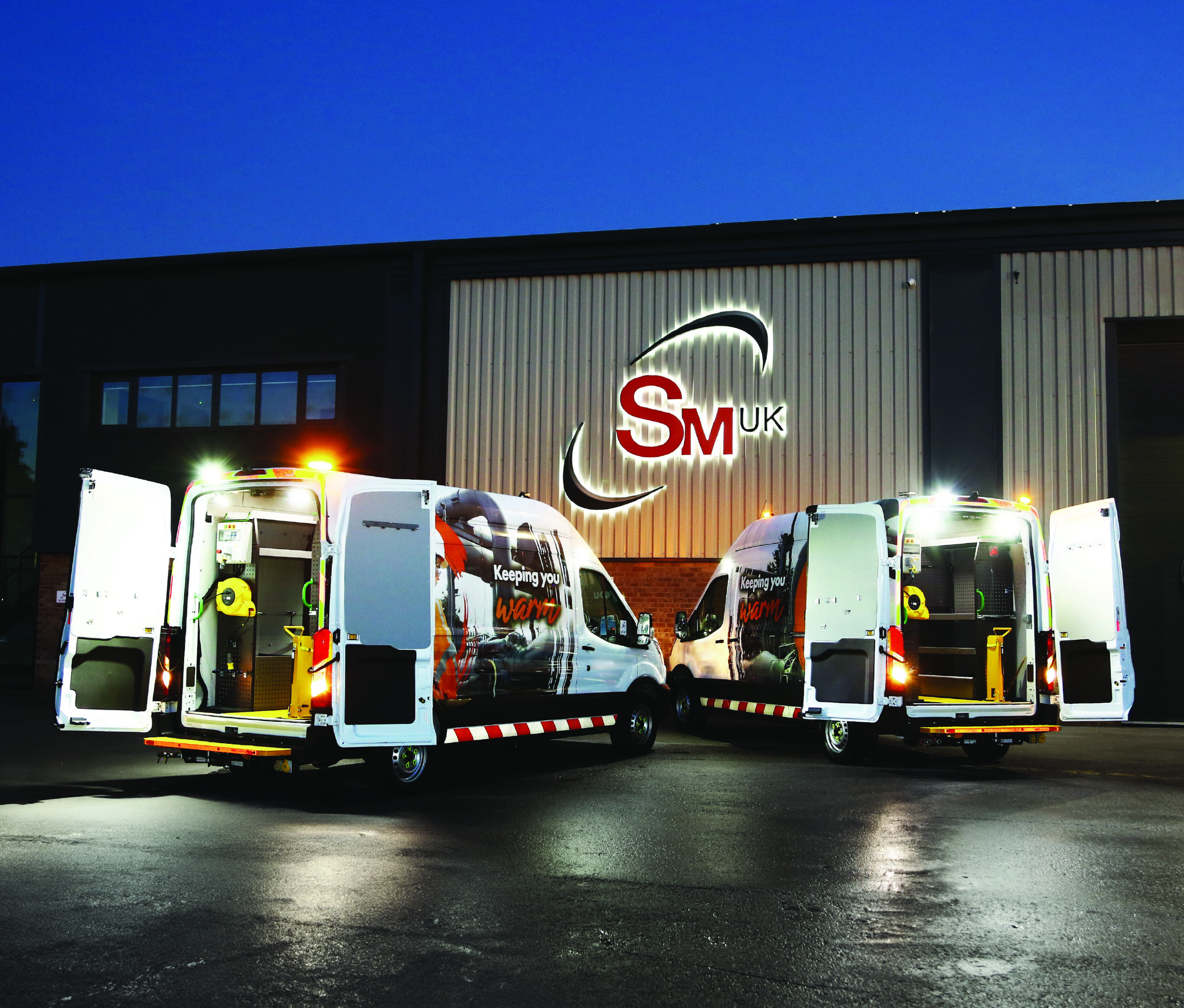 Cadent Vans and SM UK