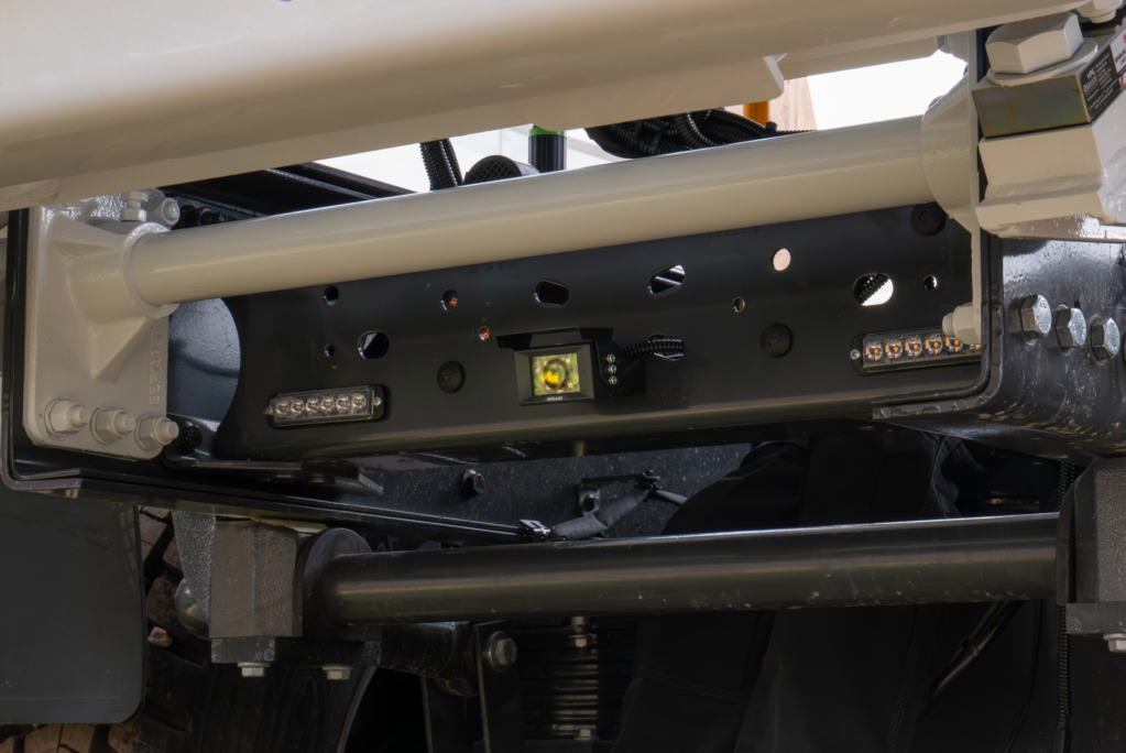 Reversing Camera installed on a HGV